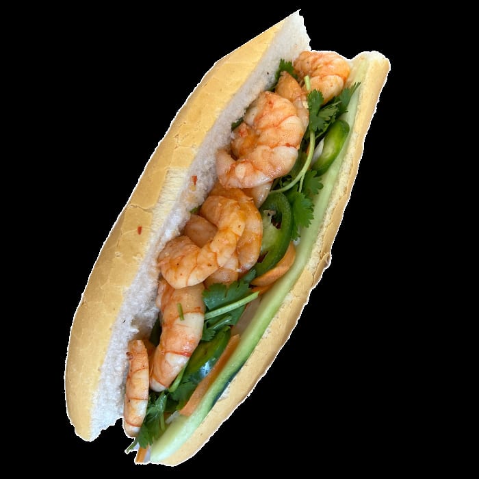 Grilled Shrimp Sandwich.