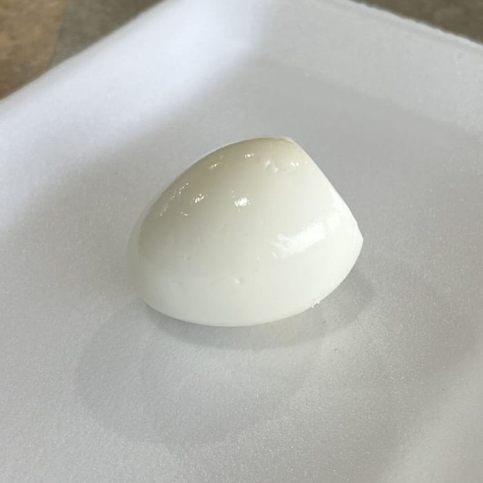 Boiled Organic Egg.